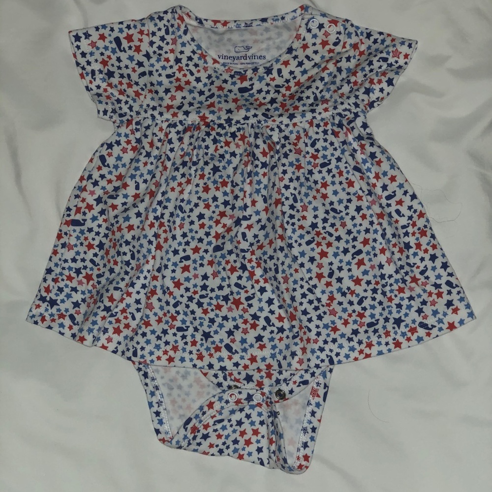 Vineyard Vines Patriotic Dress 6-12mo